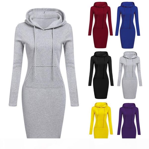 9 colour s-2xl women knee length casual hood pencil hoodie long sleeve sweater pocket bodycon tunic dress 2020, Black;gray
9 colour s-2xl women knee length casual hood pencil hoodie long sleeve sweater pocket bodycon tunic dress 2020, Black;gray