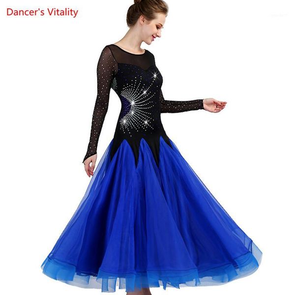 stage wear 2021 ballroom dance competition dress long sleeves mesh + rhinestone for salsa samba costume1, Black;red
stage wear 2021 ballroom dance competition dress long sleeves mesh + rhinestone for salsa samba costume1, Black;red