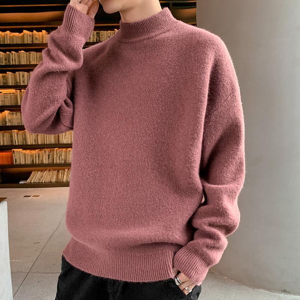 men's sweaters korean style sweater fashion winter pullover harajuku casual loose knitted long sleeve pull hiver clothing db60my, White;black
men's sweaters korean style sweater fashion winter pullover harajuku casual loose knitted long sleeve pull hiver clothing db60my, White;black