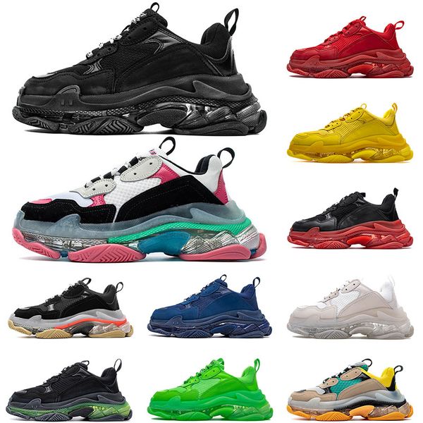 2020 new arrival triple s mens womens designer sneakers brand luxury casual platform shoes tripler black white étoile vintage dad trainers
2020 new arrival triple s mens womens designer sneakers brand luxury casual platform shoes tripler black white étoile vintage dad trainers