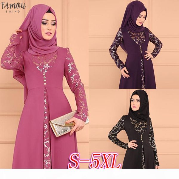 plus size 5xl dubai long sleeve dress women muslim fake two piece party dresses ethnic islamic costume abaya large size clothing, Black;gray
plus size 5xl dubai long sleeve dress women muslim fake two piece party dresses ethnic islamic costume abaya large size clothing, Black;gray