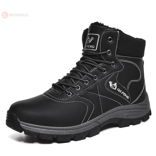 men boots winter man shoes outdoor ankle boots men snow plush keep warm footwear lace-up casual trendy hunting, Black
men boots winter man shoes outdoor ankle boots men snow plush keep warm footwear lace-up casual trendy hunting, Black
