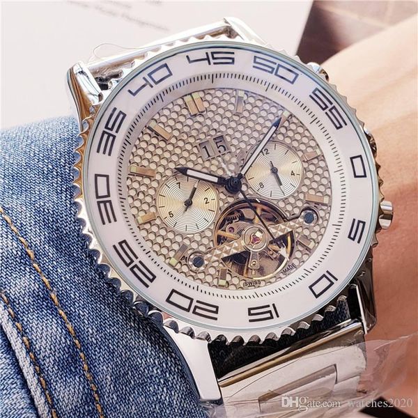 business mens watches with day date mechanical automatic wristwatch stainless steel big size dial men designer luxury watch ship, Slivery;brown
business mens watches with day date mechanical automatic wristwatch stainless steel big size dial men designer luxury watch ship, Slivery;brown