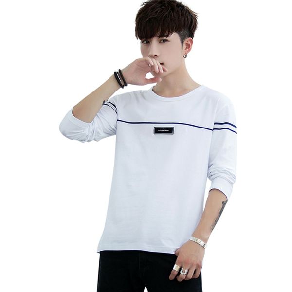 brand embroidery men's cotton casual long-sleeved tshirt geometric printing tees male loose round neck streetwear autumn kg-73, White;black
brand embroidery men's cotton casual long-sleeved tshirt geometric printing tees male loose round neck streetwear autumn kg-73, White;black