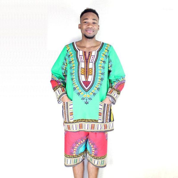 african men t-shirt cotton muslim shirt for men green pockets dashiki print nigeria clothes1, Red
african men t-shirt cotton muslim shirt for men green pockets dashiki print nigeria clothes1, Red
