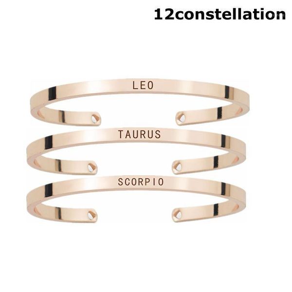 simple 12 constellation metal bracelet fashion men women zodiac jewelry carving bracelet accessories birthday gift1, Black
simple 12 constellation metal bracelet fashion men women zodiac jewelry carving bracelet accessories birthday gift1, Black