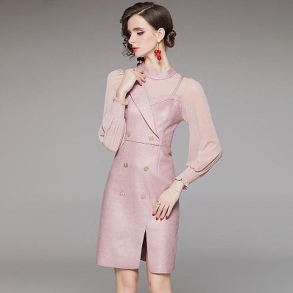 2020 new suede vintage spring autumn dress women clothing patchwork fake two pieces o-neck long sleeves dress xxl, Tan;black
2020 new suede vintage spring autumn dress women clothing patchwork fake two pieces o-neck long sleeves dress xxl, Tan;black