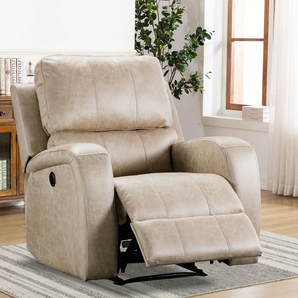 us stock electric recliner chair reclining single sofa air suede electric faux suede leather recliner chair with usb charge port w50123356
us stock electric recliner chair reclining single sofa air suede electric faux suede leather recliner chair with usb charge port w50123356