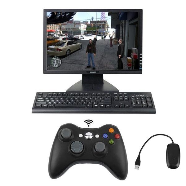 2.4g wireless controller for xbox 360 wireless gamepad remote for microsoft xbox 360 xbox360 joystick controle with pc reciever
2.4g wireless controller for xbox 360 wireless gamepad remote for microsoft xbox 360 xbox360 joystick controle with pc reciever