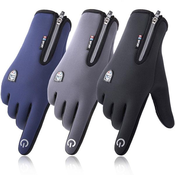 five fingers gloves warm touch screen for men' winter cycling waterproof windproof antiskid outdoor riding cotton, Blue;gray
five fingers gloves warm touch screen for men' winter cycling waterproof windproof antiskid outdoor riding cotton, Blue;gray
