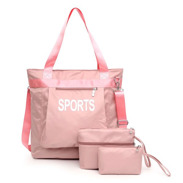travel bag 2020 new nylon cloth three piece set solid color letter large capacity style women's bag
travel bag 2020 new nylon cloth three piece set solid color letter large capacity style women's bag