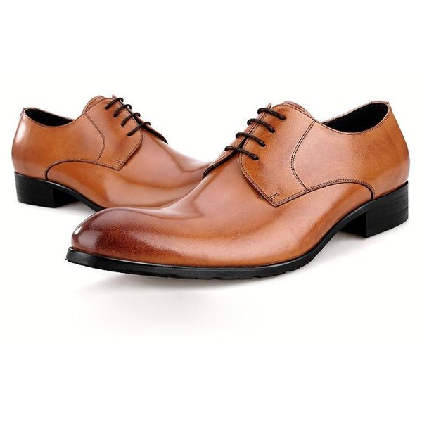 large size eur45 black / brown business shoes genuine leather dress shoes male wedding
large size eur45 black / brown business shoes genuine leather dress shoes male wedding