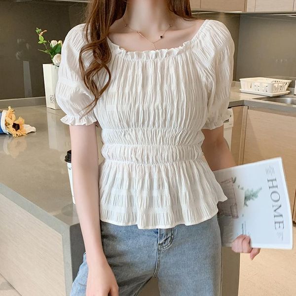 women short sleeve chiffon shirt summer slim fitted girls waist shirts female chiffon casual work pleated white blouse
women short sleeve chiffon shirt summer slim fitted girls waist shirts female chiffon casual work pleated white blouse