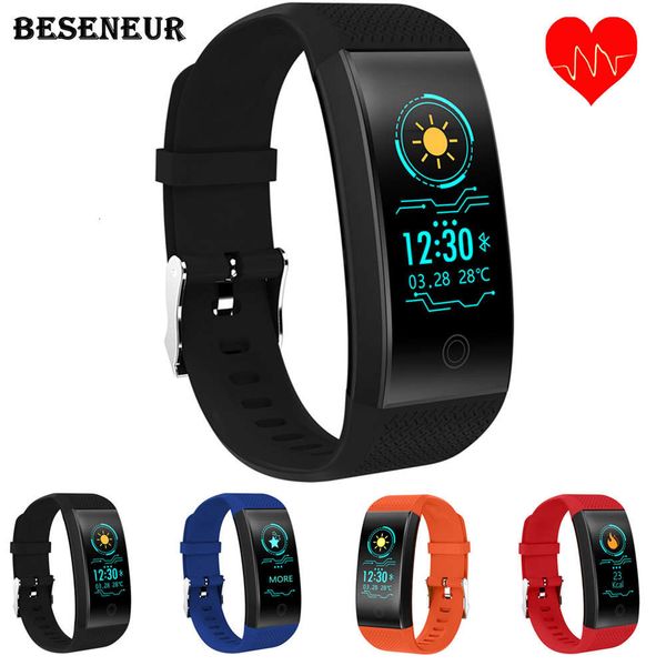 beneur smart wristband qw18, waterproof sports watch ip68, with color screen, heart rate control and bluetooth 4.0
beneur smart wristband qw18, waterproof sports watch ip68, with color screen, heart rate control and bluetooth 4.0