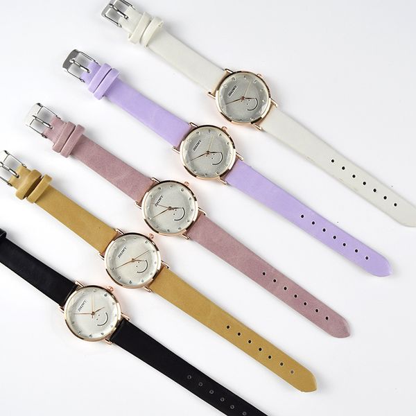 cute smiling face jinjwy quartz watch student literature and art small dial women's watch xm-s7q8, Slivery;brown
cute smiling face jinjwy quartz watch student literature and art small dial women's watch xm-s7q8, Slivery;brown