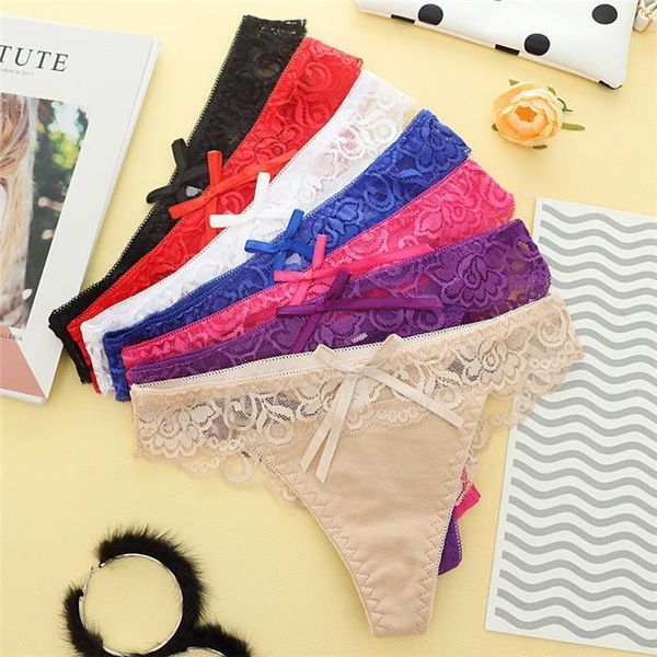 3pcs/pack underwear women's intimates lace panties women's underwear low-rise thong t-pants triangle cotton1, Black;pink
3pcs/pack underwear women's intimates lace panties women's underwear low-rise thong t-pants triangle cotton1, Black;pink