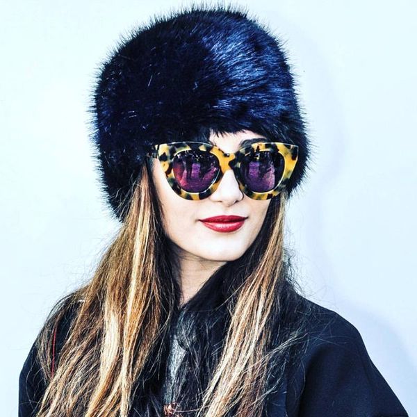 new fashion winter women faux fur hat warm style thick fluffy caps female elegant warm snow caps beanies cap, Blue;gray 
new fashion winter women faux fur hat warm style thick fluffy caps female elegant warm snow caps beanies cap, Blue;gray