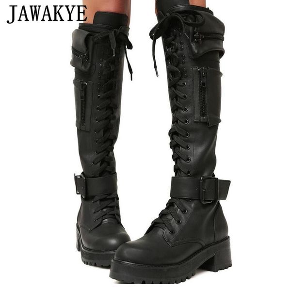 сумка пряжки ремень платформы knight black boots thick sole панк женская обувь крест связали demonia bootie вскользь knee high бота
сумка пряжки ремень платформы knight black boots thick sole панк женская обувь крест связали demonia bootie вскользь knee high бота