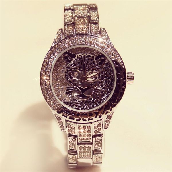luxury ladies diamond stone women watches dress steel leopard print rhinestone bracelet watches for women tiger crystal watch fashion design, Slivery;brown
luxury ladies diamond stone women watches dress steel leopard print rhinestone bracelet watches for women tiger crystal watch fashion design, Slivery;brown