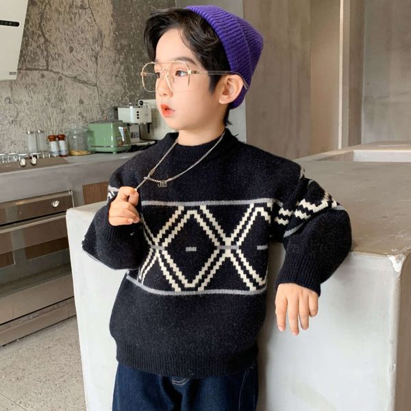 children's sweater pullover 2020 new korean version yangqi 9 plush thickened middle school boys' fashion in autumn and winter rwm5, Blue
children's sweater pullover 2020 new korean version yangqi 9 plush thickened middle school boys' fashion in autumn and winter rwm5, Blue
