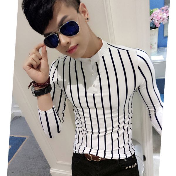new autumn/winter 2021 striped male t-shirt long sleeves thin bottom stylist cotton shirt 5ukq, White
new autumn/winter 2021 striped male t-shirt long sleeves thin bottom stylist cotton shirt 5ukq, White