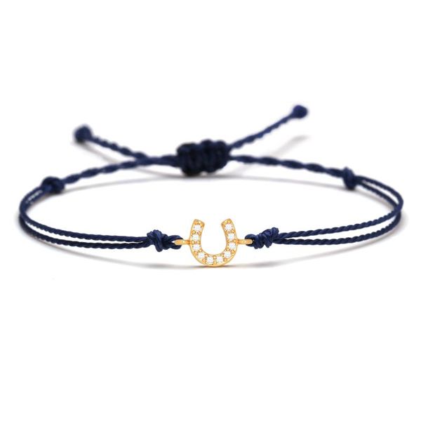 white cubic zirconia crystal tiny horseshoe lucky charm bracelet women men red black white green waxed string braided jewelry, Golden;silver
white cubic zirconia crystal tiny horseshoe lucky charm bracelet women men red black white green waxed string braided jewelry, Golden;silver