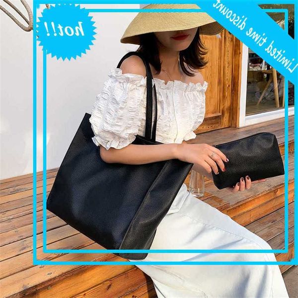 capacity pu leather fashion simple design shoulder random handbags women 2021 large shopper bag handbag
capacity pu leather fashion simple design shoulder random handbags women 2021 large shopper bag handbag