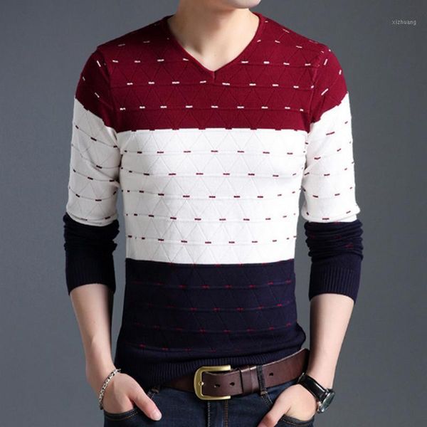 men's sweaters autumn casual men 's sweater v -neck stripe slim fit knittwear mens pullovers pullover pull homme -xxl1, White;black
men's sweaters autumn casual men 's sweater v -neck stripe slim fit knittwear mens pullovers pullover pull homme -xxl1, White;black