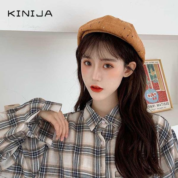 female autumn winter beret korean edition versatile student navy hat french artist hat british retro student newspaper1, Blue;gray
female autumn winter beret korean edition versatile student navy hat french artist hat british retro student newspaper1, Blue;gray