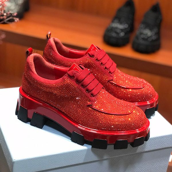 new milando brand pa platform shoes luxurys designers shoes genuine leather boots rhinestone sneakers women trainers shimmer flat chaussures, Black
new milando brand pa platform shoes luxurys designers shoes genuine leather boots rhinestone sneakers women trainers shimmer flat chaussures, Black