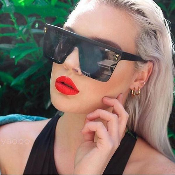sunglasses star black designer women punk trendy square flat female shades lunette soleil zonnebril, White;black
sunglasses star black designer women punk trendy square flat female shades lunette soleil zonnebril, White;black