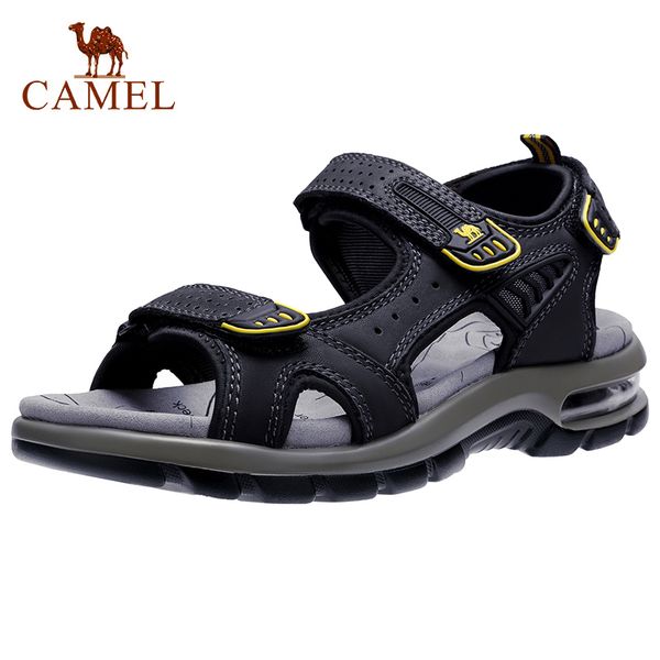 camel genuine leather men's sandals hiking sandal summer beach water waterproof outdoor walking cowhide men shoes y200702, Black
camel genuine leather men's sandals hiking sandal summer beach water waterproof outdoor walking cowhide men shoes y200702, Black