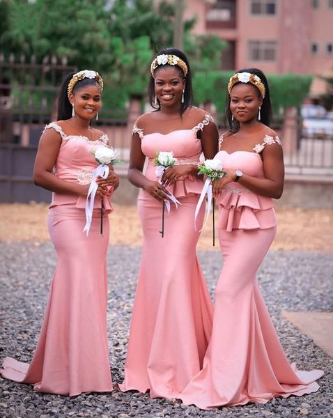 mermaid bridesmaid dresses sheer neck sweep train appliques illusion plus size wedding guest evening gowns maid of honor dress custom, White;pink
mermaid bridesmaid dresses sheer neck sweep train appliques illusion plus size wedding guest evening gowns maid of honor dress custom, White;pink