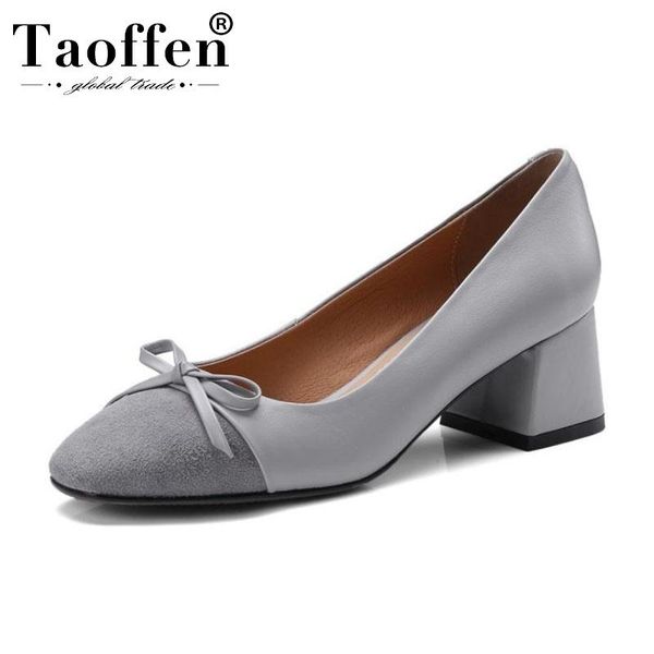 dress shoes taoffen 4 color real leather office ladies pumps party women square toe spring size 33-40, Black
dress shoes taoffen 4 color real leather office ladies pumps party women square toe spring size 33-40, Black