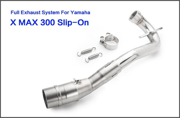 xmax300 full system for xmax300 xmax 300 2020-2020 slip-on exhaust muffler escape stainless steel middle link pipe
xmax300 full system for xmax300 xmax 300 2020-2020 slip-on exhaust muffler escape stainless steel middle link pipe
