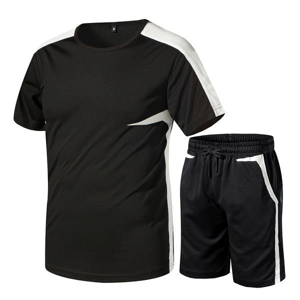 casual men sets fitness suit quick-drying short-sleeved shorts tracksuit fashion men's 2 piece solid sportswear sportsuit st112, Gray
casual men sets fitness suit quick-drying short-sleeved shorts tracksuit fashion men's 2 piece solid sportswear sportsuit st112, Gray