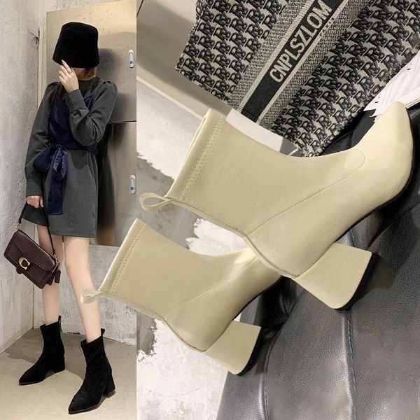 women's ankle boot square toe shoes fashion plush warm winter boots square heel comfortable shoes1, Black
women's ankle boot square toe shoes fashion plush warm winter boots square heel comfortable shoes1, Black