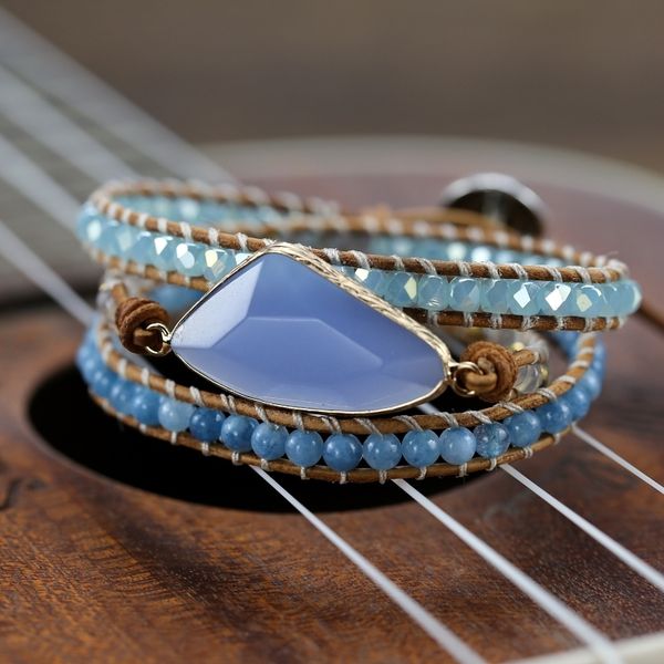 natural stone weaving handmade friendship bracelet crystal beads women boho couple wrap bracelet christmas jewelry gifts y200107, Golden;silver
natural stone weaving handmade friendship bracelet crystal beads women boho couple wrap bracelet christmas jewelry gifts y200107, Golden;silver