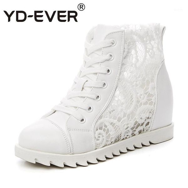 yd-ever leather women casual shoes platform wedge shoes height increasing hollow hole lace sneakers white lace up1, Black
yd-ever leather women casual shoes platform wedge shoes height increasing hollow hole lace sneakers white lace up1, Black