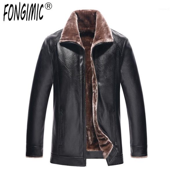 new men's fur-in-one old-age leisure leather jacket, motorcycle men's winter thickened leather garment keep warm coats1, Black
new men's fur-in-one old-age leisure leather jacket, motorcycle men's winter thickened leather garment keep warm coats1, Black