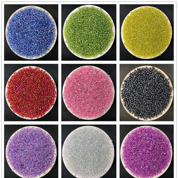 1000pcs 2mm charm czech glass seed spacer beads color ab diy bracelet necklace jewelry making acc jllknc, Black
1000pcs 2mm charm czech glass seed spacer beads color ab diy bracelet necklace jewelry making acc jllknc, Black