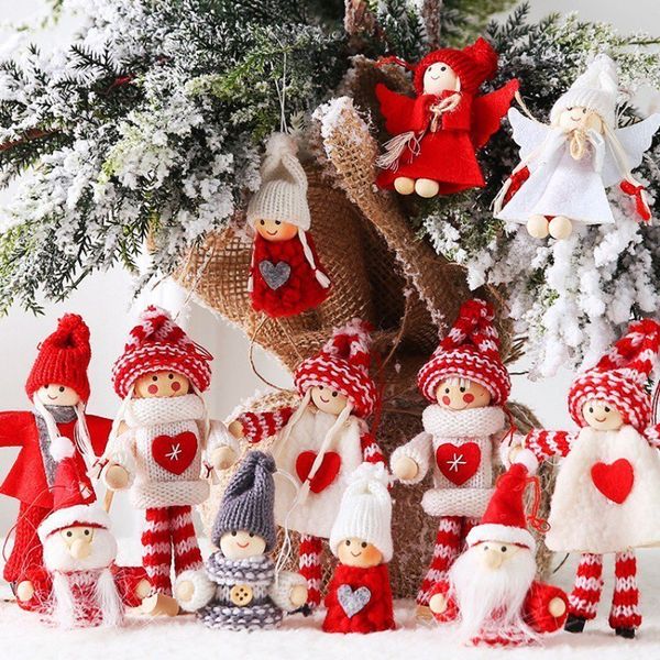 pendantcreative 2pcs christmas plush santa gnome festival knitted wool doll pendant home party decoration gift
pendantcreative 2pcs christmas plush santa gnome festival knitted wool doll pendant home party decoration gift