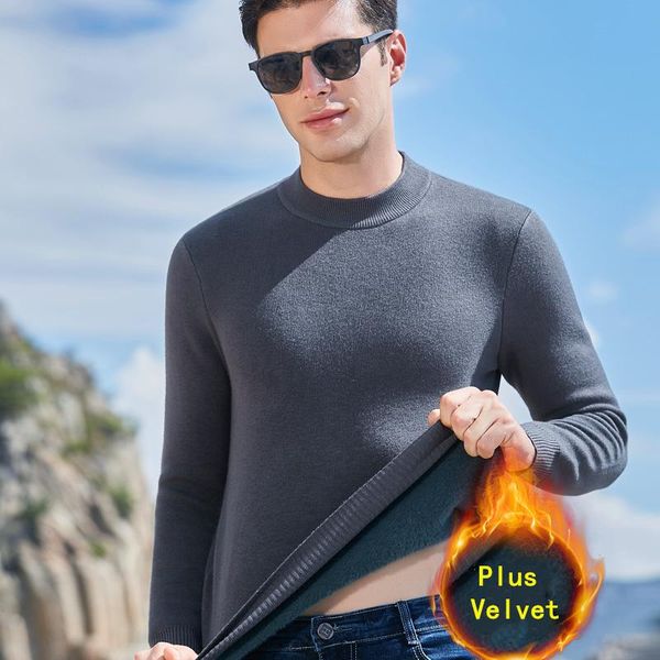 men's sweaters solid colorthick men clothes ucak brand arrival o-neck streetwear plus velvet pullover clothing pull homme u1039, White;black
men's sweaters solid colorthick men clothes ucak brand arrival o-neck streetwear plus velvet pullover clothing pull homme u1039, White;black