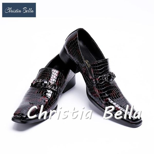 christia bella handmade squer toe genuine leather men dress shoes evening party wedding shoes hairdress plus size 47, Black
christia bella handmade squer toe genuine leather men dress shoes evening party wedding shoes hairdress plus size 47, Black