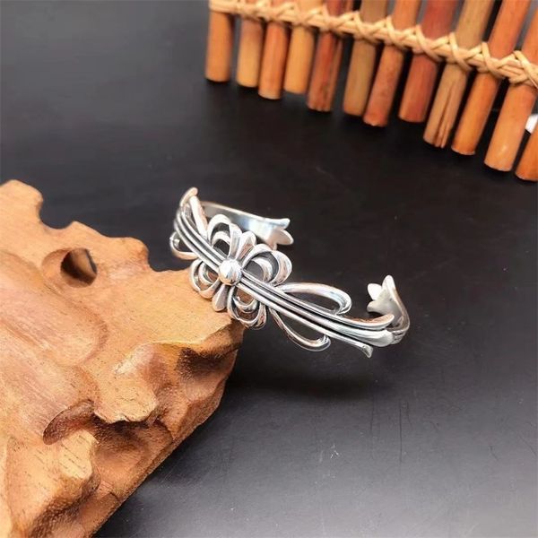 999 sterling silver bangle boys' bracelet croquet jewelry jewel luxury_nhz0, Black
999 sterling silver bangle boys' bracelet croquet jewelry jewel luxury_nhz0, Black