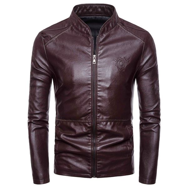 2021 new spring casual motor pilot jackets coat fashion stand collar faux leather jacket coats men 4xl plus tm2e, Black
2021 new spring casual motor pilot jackets coat fashion stand collar faux leather jacket coats men 4xl plus tm2e, Black