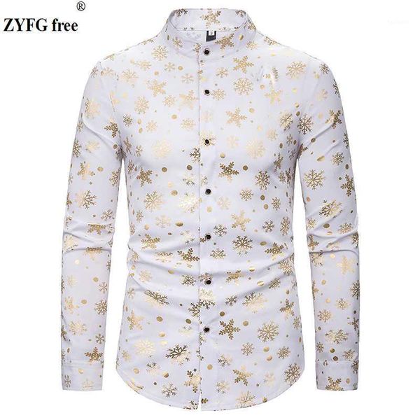 2020 men summer long sleeve shirt mens fashion casual style shirts snowflake bronzing printing pattern stand neck shirt men1, White;black
2020 men summer long sleeve shirt mens fashion casual style shirts snowflake bronzing printing pattern stand neck shirt men1, White;black