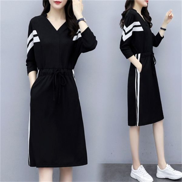 plus size 5xl loose long contrast casual cuts spring dorado dress in ukienki ladies'dresses gkdr, Black;gray
plus size 5xl loose long contrast casual cuts spring dorado dress in ukienki ladies'dresses gkdr, Black;gray