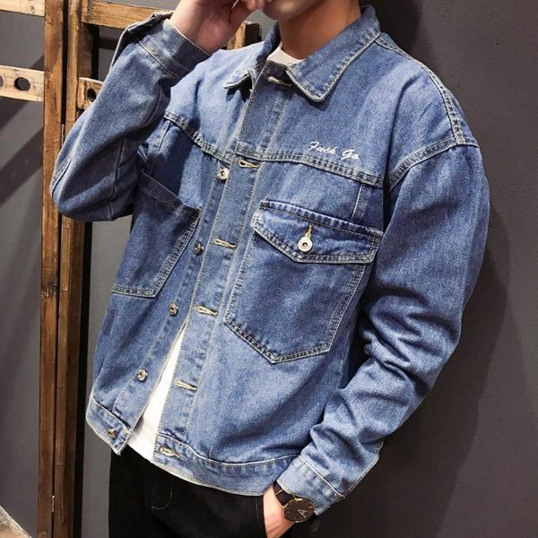 men's jackets blue denim men 2021 fashion snake embroidery man bomber baseball 5xl jean outerwear coats m- 4xl #ds960, Black;brown
men's jackets blue denim men 2021 fashion snake embroidery man bomber baseball 5xl jean outerwear coats m- 4xl #ds960, Black;brown