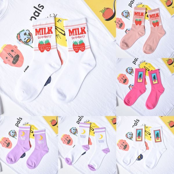 children ins medium strawberry socks fashion korean stockings street cotton medium tube socks sweetstyle strawberry versatile personality p, Black
children ins medium strawberry socks fashion korean stockings street cotton medium tube socks sweetstyle strawberry versatile personality p, Black
